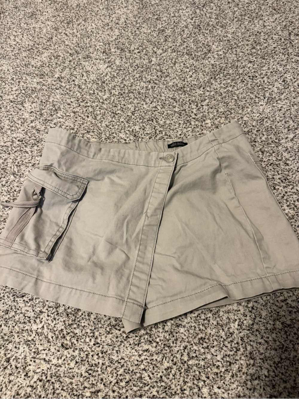 wild fable Stone Beige Cargo Skort